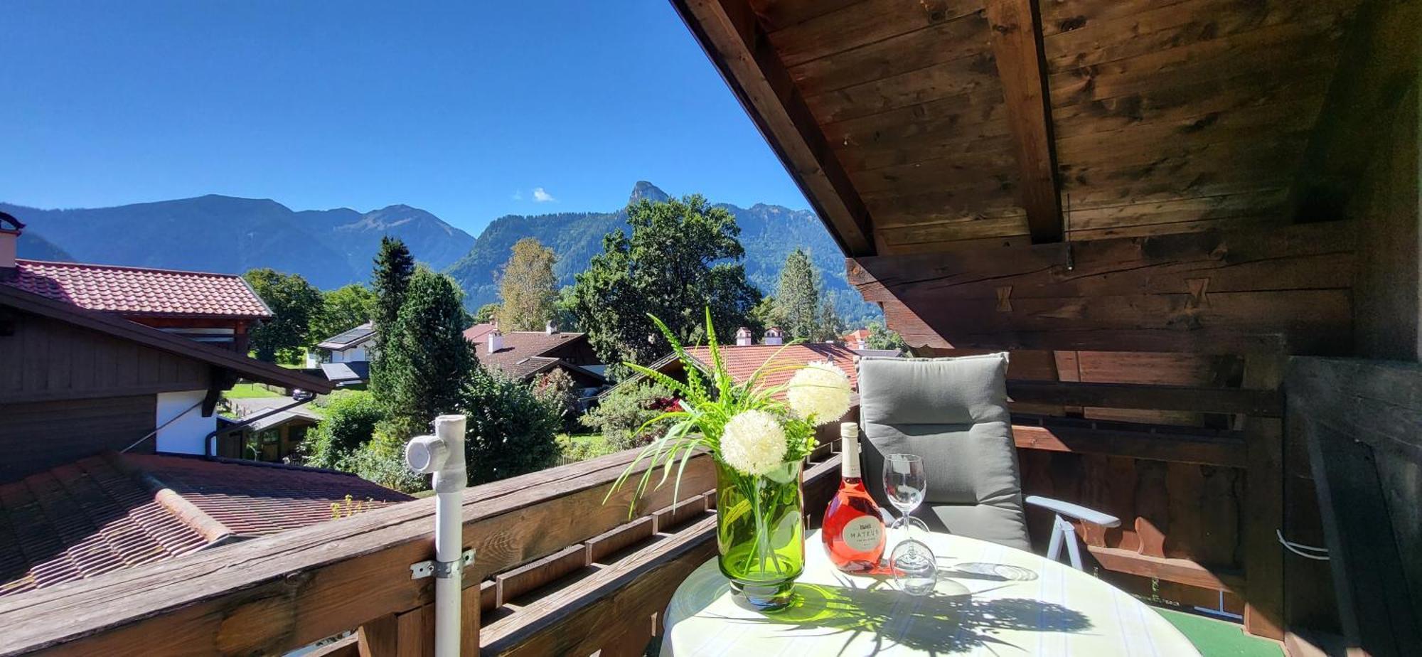 Heike Hauswirth Panorama Lejlighed Oberammergau Eksteriør billede